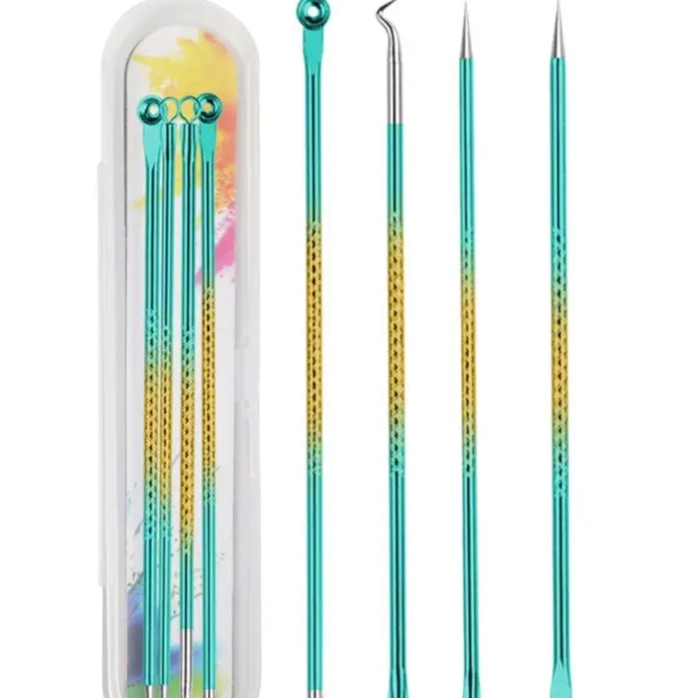 Green and Gold Skin Tool Set